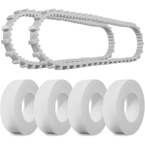 Anneaux De Rail Et D'Escalade 9985006-r2 Pièces De Rechange 6101611-r4 Compatibles Avec Le Robot De Piscine Maytronics Dolphin Nautilus Cc Plus (lot De 6)