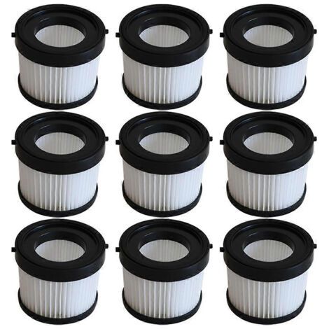 Barkbusters Lot De 9 Filtres Hepa Lavables Pour Aspirateur Dewalt Dcv501ln/dcv501hb - Pièces De Rechange Pour Nettoyage Ménager