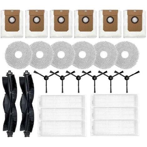 Pièces De Rechange Et Accessoires Pour Airbot L108s Pro Ultra : Brosse Principale, Filtre Hepa, Chiffon De Nettoyage, Poussière.