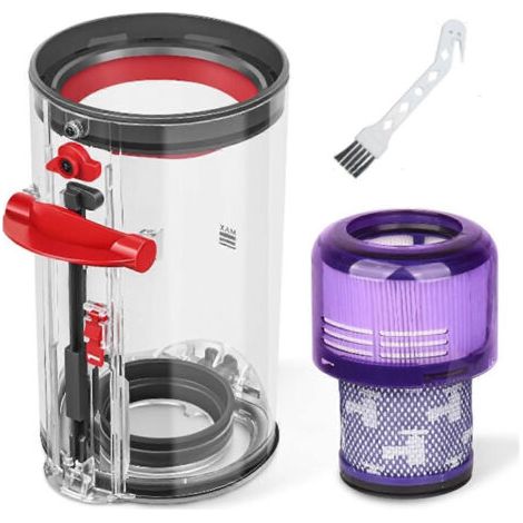 Bac À Poussière Et Filtre De Rechange Pour Aspirateur V11 V15 Sv14 Sv15 Sv22 - Accessoire De Collecte De Poussière B