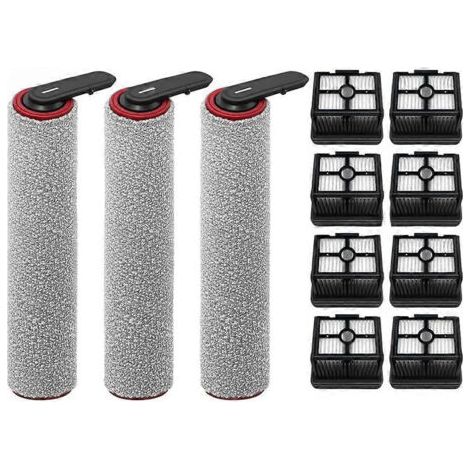 Pièces De Rechange Pour Aspirateur Eau Et Poussière Sans Fil Mova M10 : Brosse Rotative Et Accessoires Pour Filtre Hepa