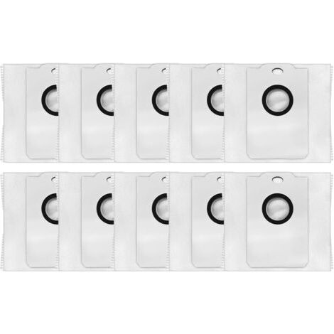 Lot De 10 Sacs À Poussière De Rechange Pour Aspirateur Robot Conga 7490 Immortal / 8290 Immortal