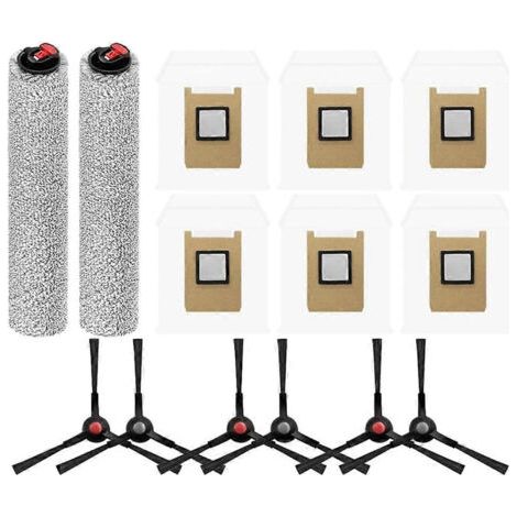 Accessoires Compatibles Avec Les Balais À Franges À Brosse Latérale Et À Rouleau Eufy Omni E25/e28 : Sac À Poussière Et Autres Pièces Détachées