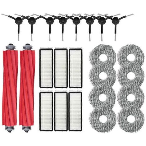 Pièces Détachées Pour Aspirateurs Roborock Qrevo S, Qrevo Pro, Qrevo Maxv Et Qrevo Plus : Rouleau Principal, Brosse Latérale, Filtre, Lingette De Nettoyage