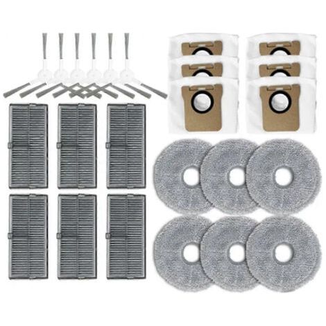 Compatible Avec Xiaomi Mijia M30s D103cn Pièces De Rechange Et Accessoires : Brosse Latérale, Filtre Hepa, Balai À Franges