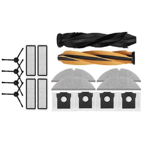 Pour Aspirateur Dreame D20 Plus : Brosse Principale, Filtre Et Sac À Poussière