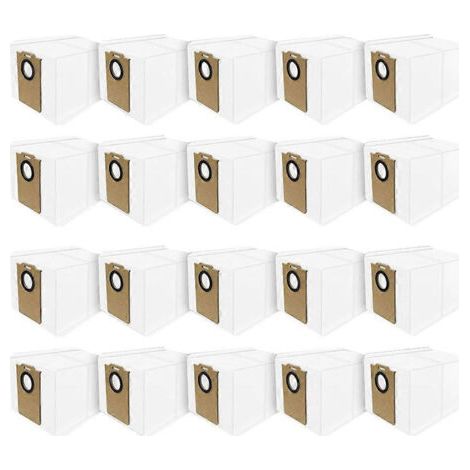 Sacs À Poussière Compatibles Avec Dreame Mova E20 Plus/trouver E20 Pro Plus/monsga Ms1 Max/proscenic Q8 Max - Accessoires