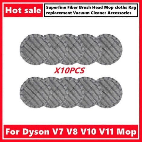 Tête De Brosse En Fibres Ultrafines, Chiffons De Rechange Pour Balai Balai V7 V8 V10 V11, Accessoires