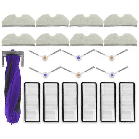 Accessoires Pour Aspirateur Robot Narwal Freo X Plus : Brosse Principale, Brosse Latérale, Filtre Hepa Et Lingette De Nettoyage (a)
