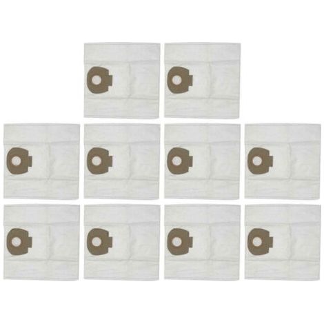 Lot De 10 Sacs À Poussière Pour Aspirateur Robot Makita Vc2010l, Vc2512l, Vc2012l, Vc3011l Et Vc3012l (pièces De Rechange Pour Balai).