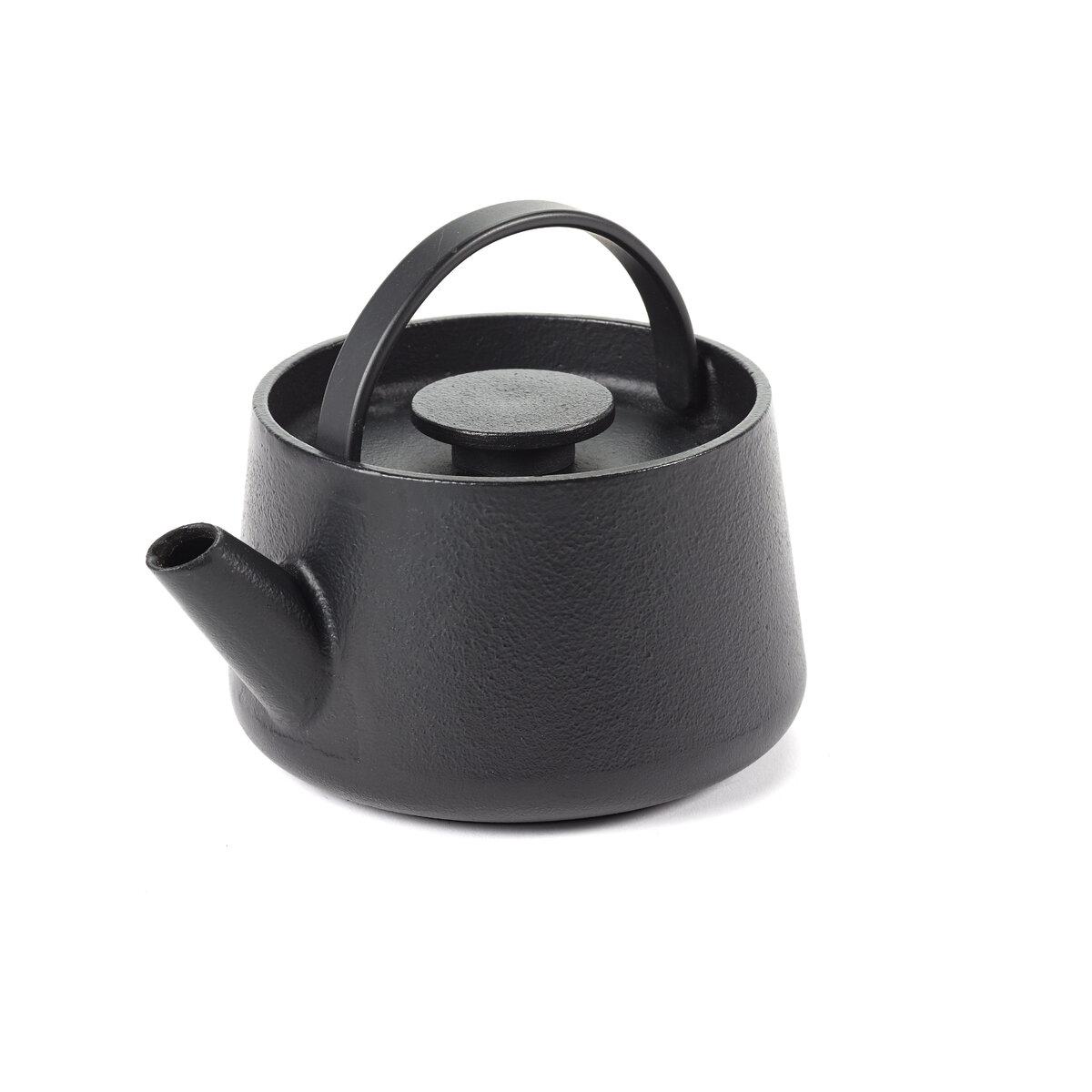Serax Inku Teekanne Aus Gusseisen Schwarz 80 Cl Elegant