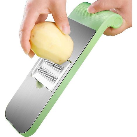 Vegetable Cutter, Potato Cutter 5 Interchangeable Blades With Fruit Peeler, Multi Cutter, Julienne Cutter, For All Vegetables