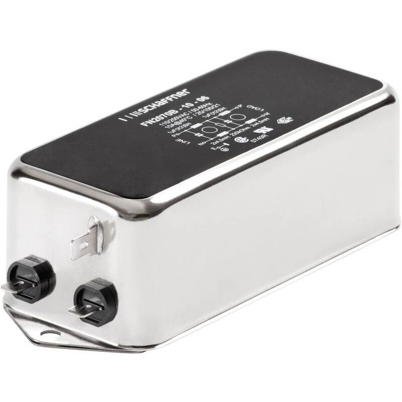 [neuwertig] B-ware Schaffner Netzfilter Emi Filter Fn 2070-6-06 Mit Kaltgerätebuchse Einbau 6a 2499