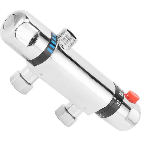 Garryfizh Professionnel Thermostatic Mixing Valve Dn15 Constant Temp Temperature Control Mixer For Shower – Haute Résistance, Bricolage, Atelier, Construction, Installation