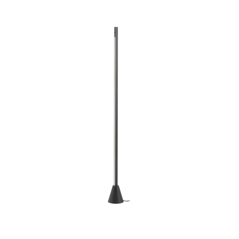 [gebraucht] B-ware Lucande Stehleuchte Linija Standlampe Led Schwarz Sensor Dimmer 110 Cm 17w 3000k