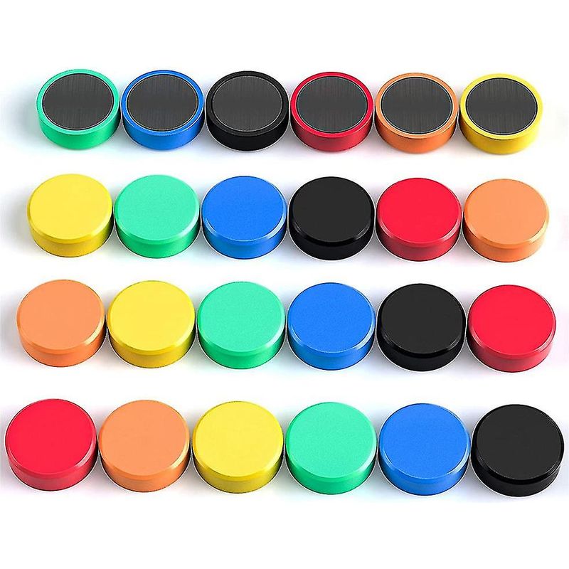 Set-mit-60-magneten-whiteboard-magneten-magnettafelmagneten-kuhlschrankmagneten-bunten-runden-magneten-starken-y-formigen-magneten-215016235