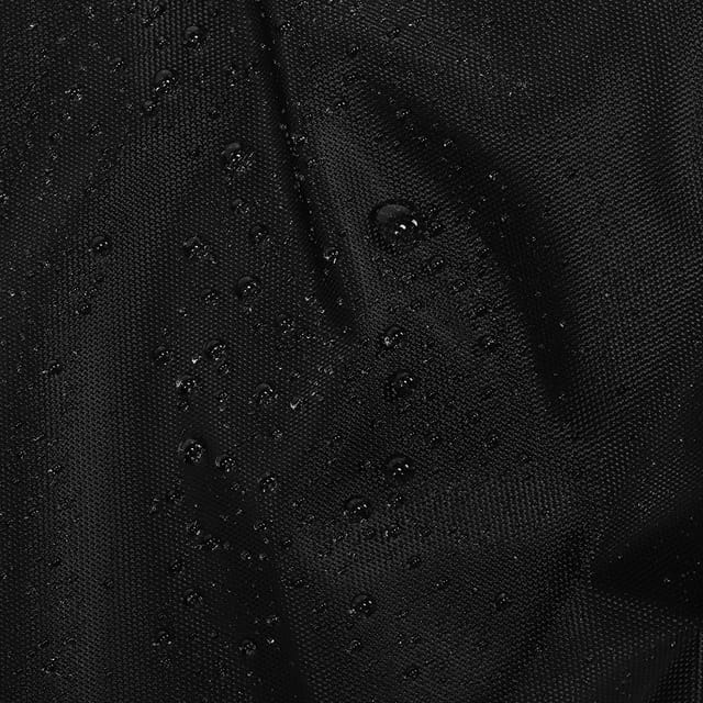 Schutzhülle Für Schneefräse – Wasserdicht, Staubdicht Und Uv-beständig – 210d Oxford-gewebe, Silber/schwarz – 109 X 81 X 89/127 Cm