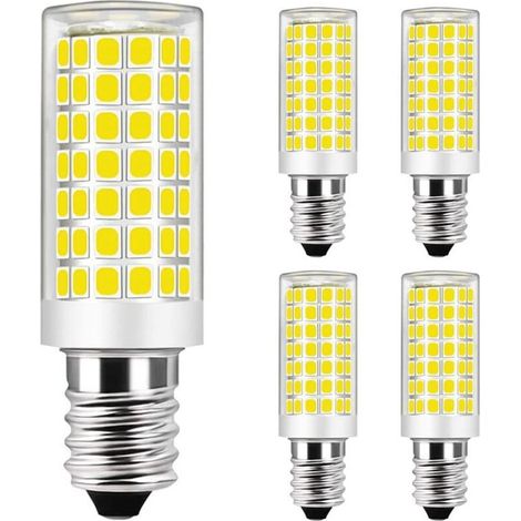 Ymyny E14 9w Led Equivalent Halogen Lamp 75w - Cool White 6000k - Non-dimmable - Ac 220-240v (4 Pieces)