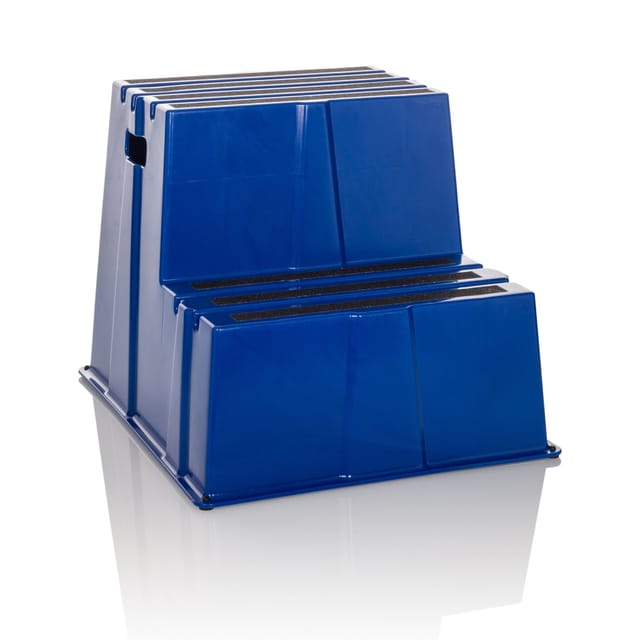 Tritthocker / Trittstufe Tio-e2 Kunststoff Blau Hjh Office