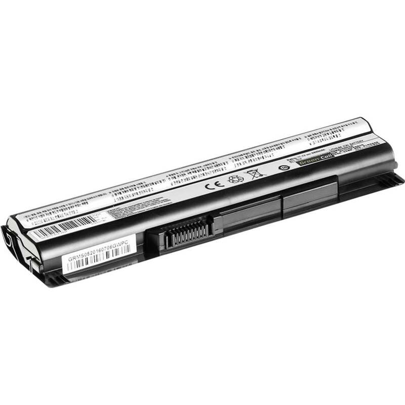 [neuwertig] B-ware Green Cell Laptop Akku Batterie Bty-s14 Bty-s15 Passend Notebooks Msi 4400 Mah