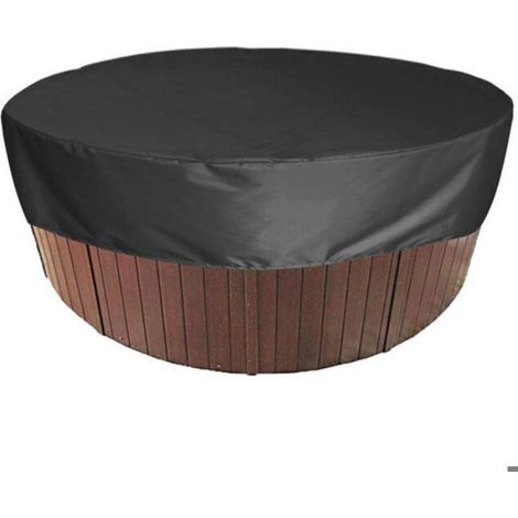 Couverture Piscine Ronde - Bache Solaire 190t - Protection Uv Pour Piscine Extérieure Et Spa - 200 X 30 Cm