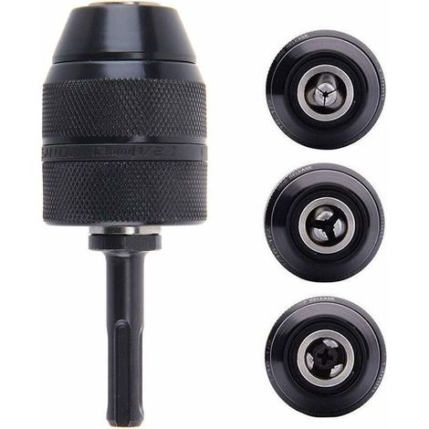 Sds Plus Adapter 2–13 Mm, Professioneller Schnellspannbohrfutter Mit Schnellschluss, Professionelles Selbstspannendes Bohrgerät 1/2–20unf Mit Sds-adapter