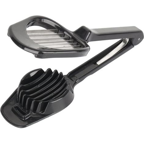 Egg Slicer - Stainless Steel Wire Blades - Abs Frame - For Hard-boiled Eggs Fruits Vegetables - Kitchen Cutting Tool - 1 Piece