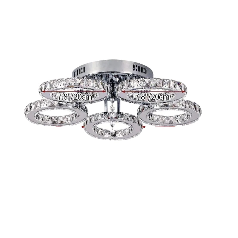 Led-deckenleuchte, Elegantes Design, C-5 Leuchten-a, Warmweiß-a