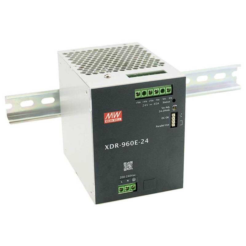[neuwertig] B-ware Mean Well Netzteil Stromversorgung Hutschiene Din Rail Xdr-960e-36 26a 957w