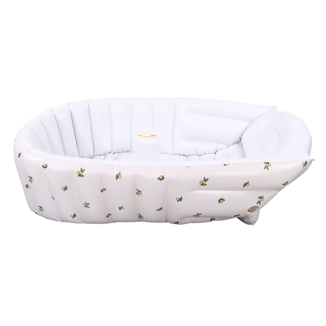 Tragbare Und Faltbare Aufblasbare Babybadewanne – Modell Olive Für Reisen Und Zuhause