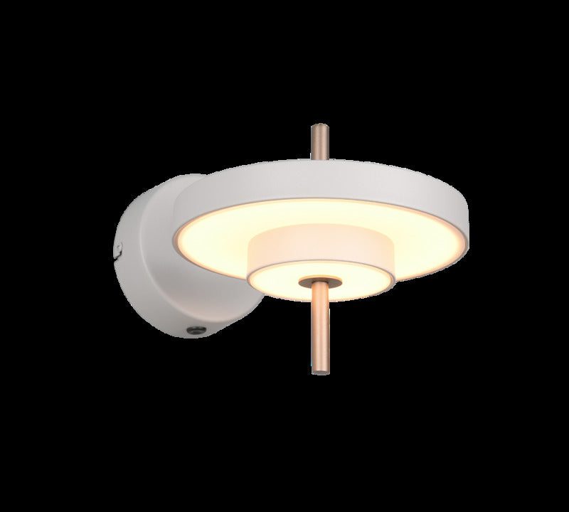 [gebraucht] B-ware Trio Wandleuchte Wandlampe Led Keaton Metall Warm Grey Schalter Flexconnect