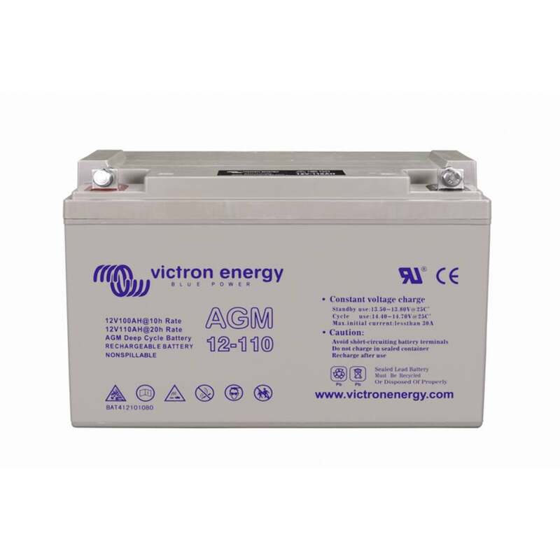 [gebraucht] B-ware Victron Energy Batterie Akku Agm Deep Cycle Hauptakku Stromspeicher 12v 110a