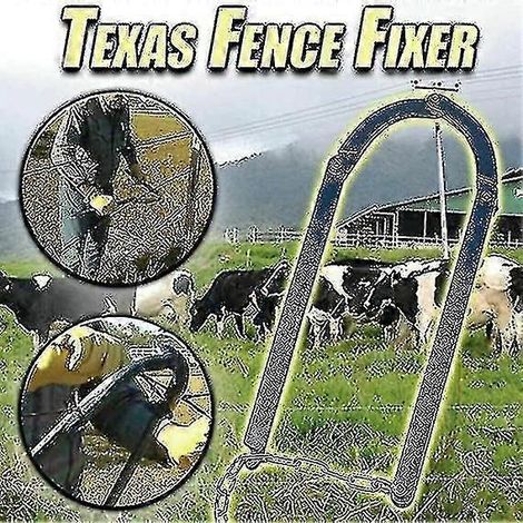 Texas Fence Fixer,iron Garden Fence Fixer Repair Tool Strong Corrosion Resistance Anti Rust Barbed Wire Fence Stretcher Tool-m.850