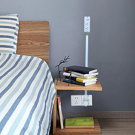 Extension De Prise De Courant, 2 Prises Xac, 1xusb A C, Extensible, Rotative À 180 Degrés, Pour Canapé-lit, Prise Us