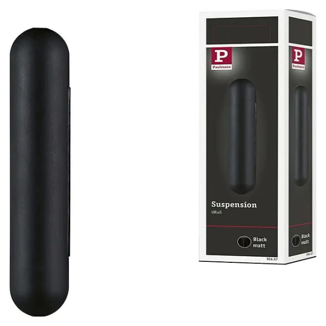 Paulmann 95657 Hochvolt-schienensystem-komponente Pendeladapter Schwarz (matt)