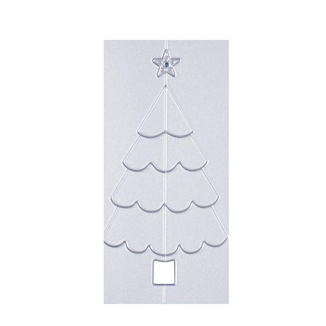 Schablone Zum Ausschneiden Von Weihnachtsbäumen Aus Metall, Stanzform Aus Kohlenstoffstahl Für Diy-scrapbooking, Ausstechform Für Karten Und Alben