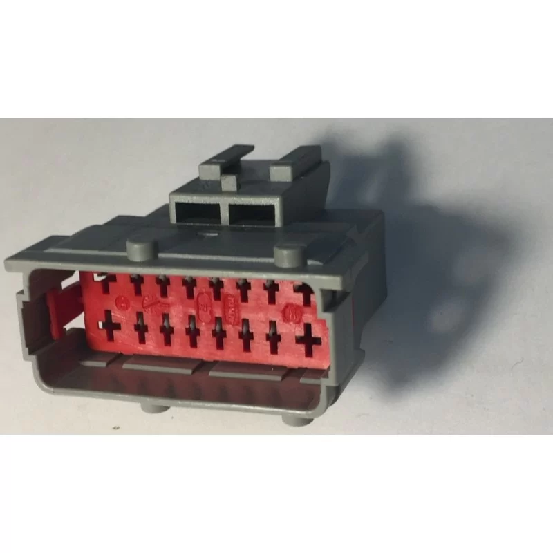 Te Connectivity - Amp 185763-6 16-poliger Kfz-stecker – Buchse – Hybrid Tab Hsg