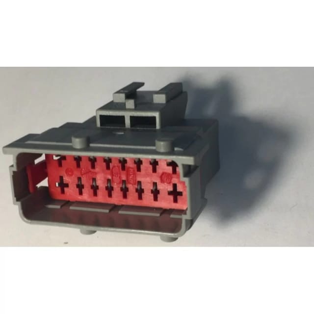 Te Connectivity - Amp 185763-6 16-poliger Kfz-stecker – Buchse – Hybrid Tab Hsg