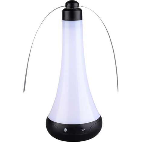 Fly Fans For Tables With Led Lights, Mosquito Repellent Fan Rechargeable Bug Repellent Outdoors For Camping, Picnic