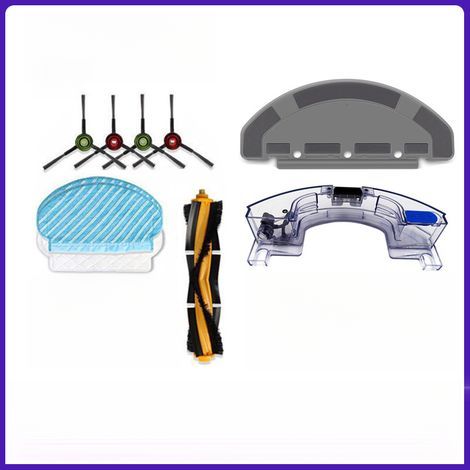 Suitable For Ecovacs T9/t8/t5 Accessories, Including Main Brush, Side Brush, Mop, Water Tank, Kit, And Replacement Parts For Robot Vacuums.