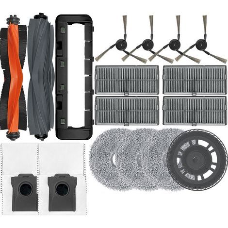 Accessories For Dreame Robot Vacuums, Specifically For The X40 Ultra Model: Main Brush/roller Brush/side Brush/mop/hepa Filter.