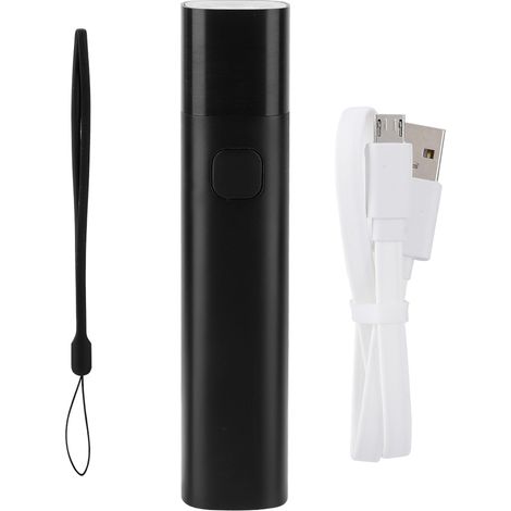 Flashlight - 258 Lm - 3000 Mah Power Bank - Usb Rechargeable - Outdoor Camping Hiking Emergency Light - 1 Piece