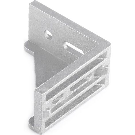 Bracket De Coin L En Aluminium – 5 Pcs 58x58mm, Brace Droit Angle, Fixation Solide Pour Portes, Fenêtres Et Meubles