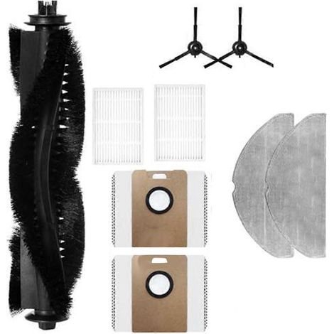9 Pour Rv20 Sweeping Machine Accessoires Main Side Brosse Serpillière Filtre Dust Bags