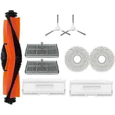 9 Pour Xiaomi H40 Sweeping Machine Accessoires Main Side Brosse Serpillière Filtre Dust Bags