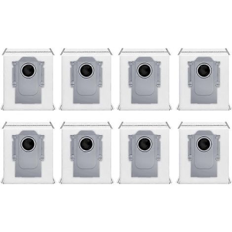 Sac À Poussière De Remplacement Pour Roborock Qrevo Curv 2 Flow Aspirateur Non – Woven Fabric Sac À Poussière 8pcs