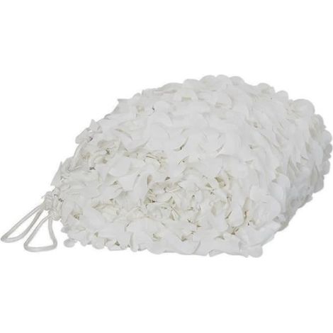 Xlordx 3x4m Filet De Camouflage Filet Militaire Army Tir Masquer Chasse Hide Outdoor Sport Camping Netting Blanc-ywey