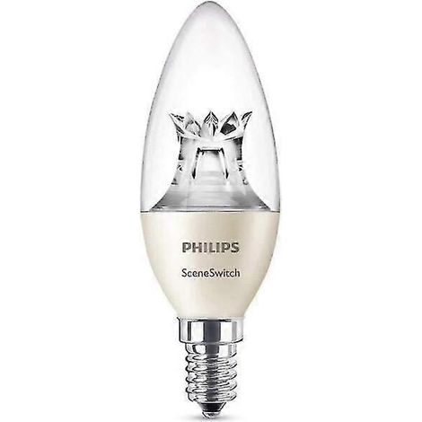 Scene Switch Led E14 Edison Screw Candle Light Bulb 3 Step Dimming 40 W