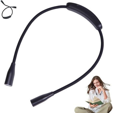 Led -neck Lecture Light - Lampe De Rechargeable Par Usb Avec