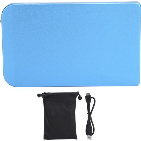 Disque Dur Externe Portable 120 Go Usb 3.0 2,5 Pouces Hdd Bleu Stockage Périphérique Réseau